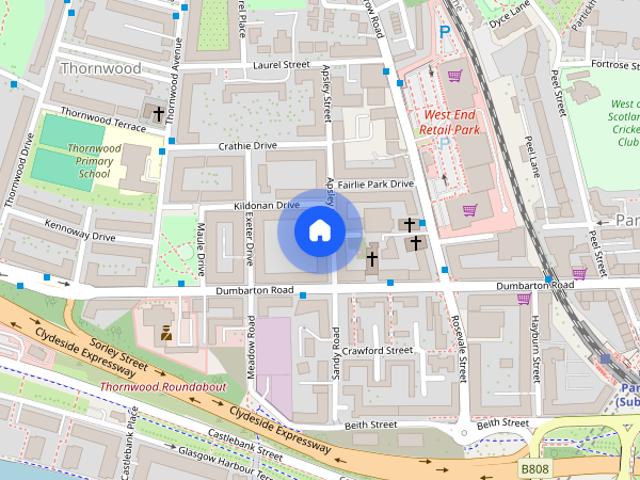 Apartment for rent in Thornwood, Partick