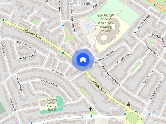 Apartment for rent in Horsley Hill, South Shields