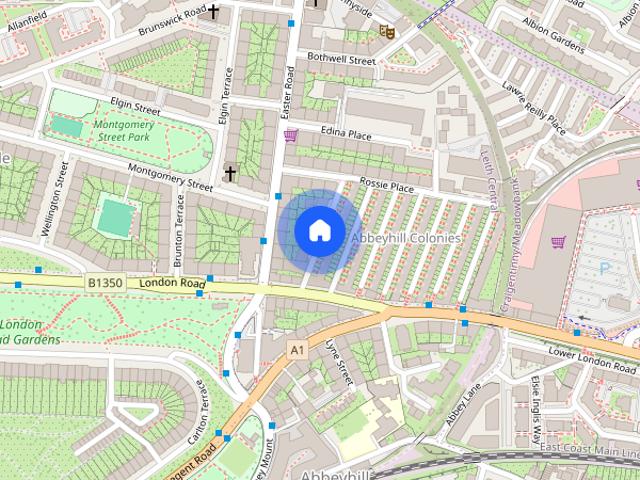Apartment for rent in Hillside, Leith