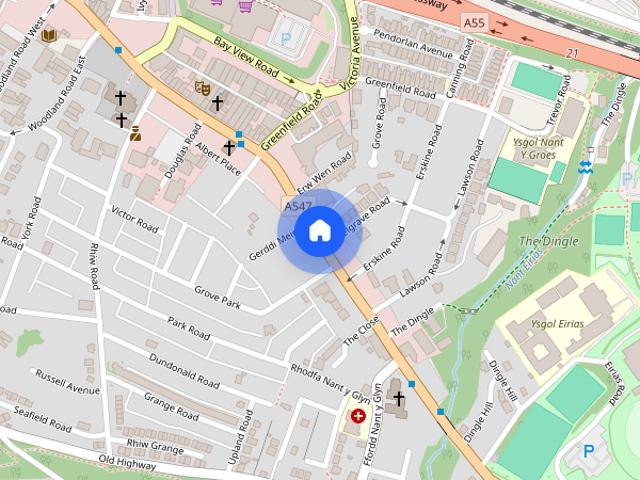 Apartment for rent in Colwyn Bay, Wales