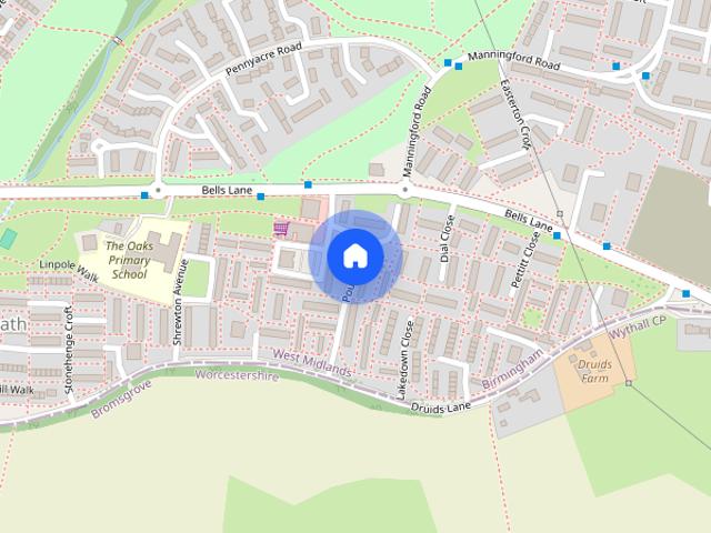 Apartment for rent in Druids Heath, West Midlands