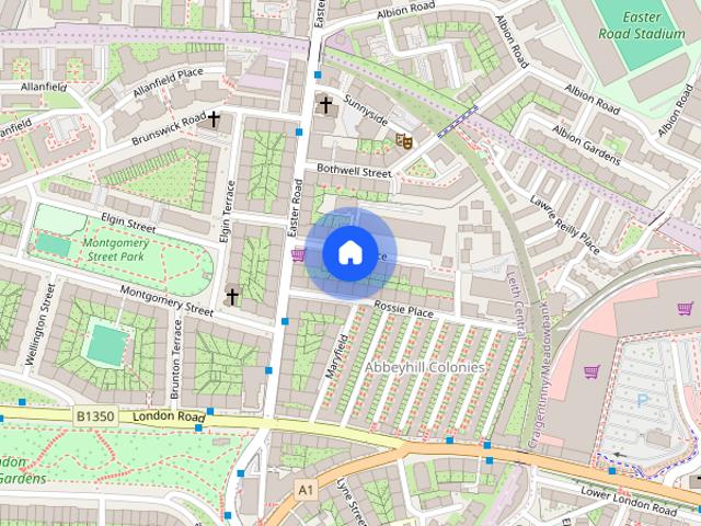 Apartment for rent in Hillside, Leith