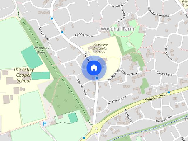 Apartment for rent in Woodhall Farm, Pouchen End