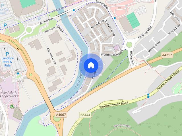 Apartment for rent in Nangreaves, Wales
