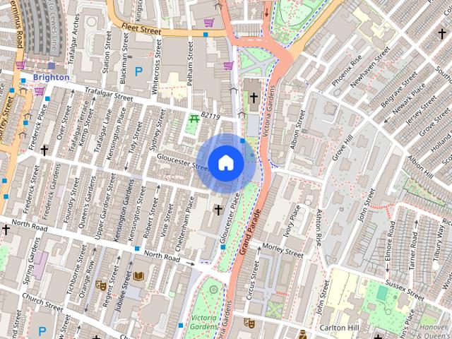 Apartment for rent in Round Hill, Brighton & Hove