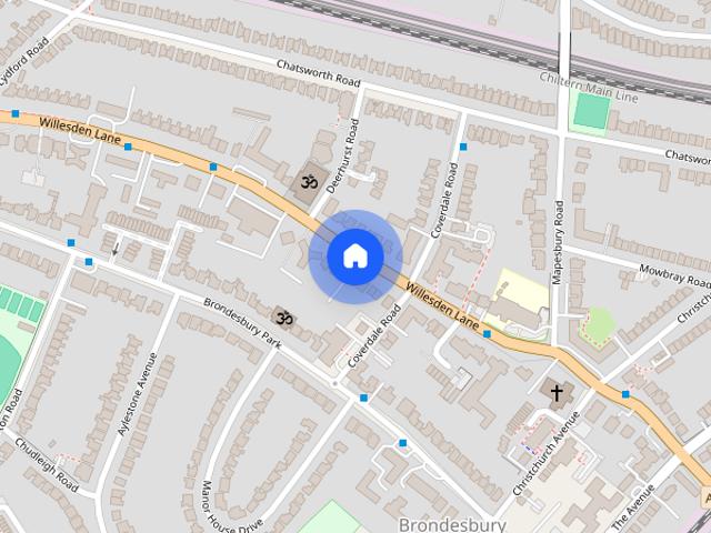 Apartment for rent in Brondesbury, Greater London