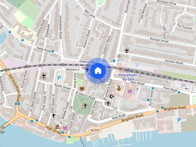 Apartment for rent in Fishersgate, West Sussex