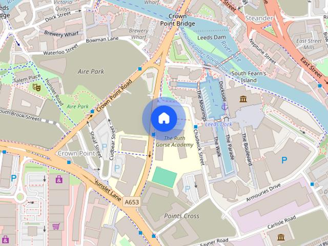 Apartment for rent in Crown Point, Leeds