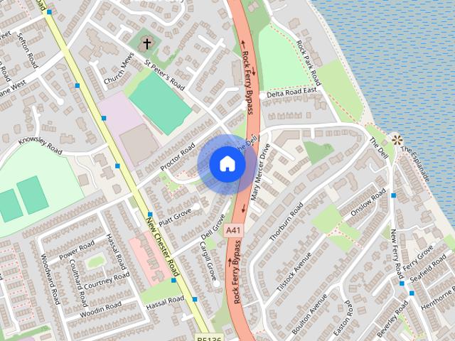 Apartment for rent in New Ferry, Wirral