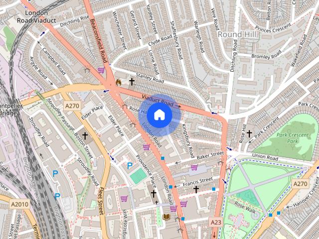 Apartment for rent in Round Hill, Brighton & Hove