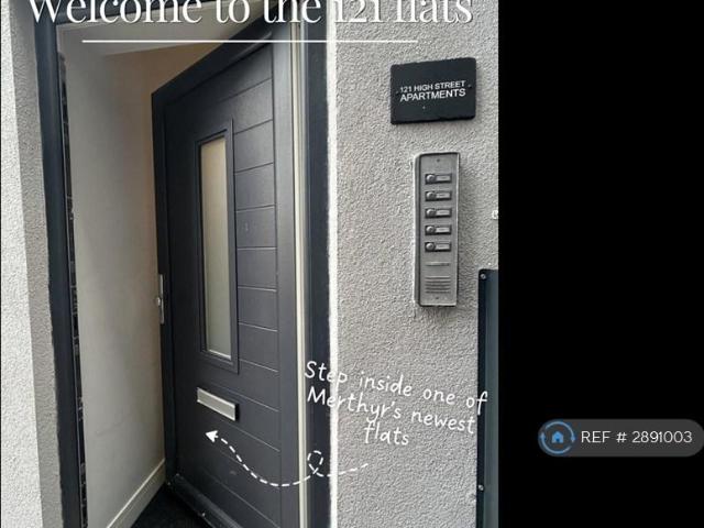 Flat for rent in Town, Merthyr