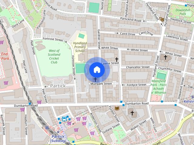 Apartment for rent in Partickhill, Glasgow