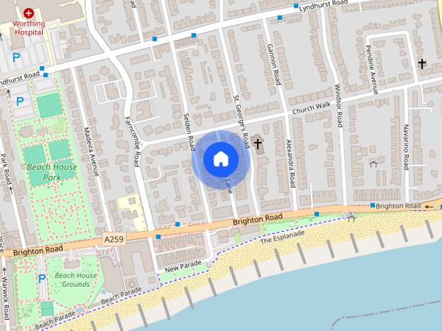 Apartment for rent in Worthing, West Sussex
