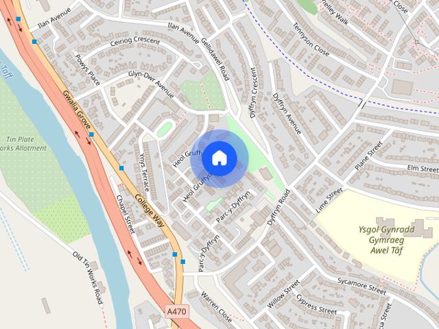 Apartment for rent in Hawthorn, Pontypridd