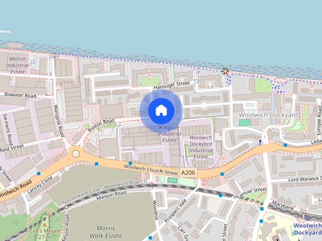 Apartment for rent in Charlton Riverside, Greater London