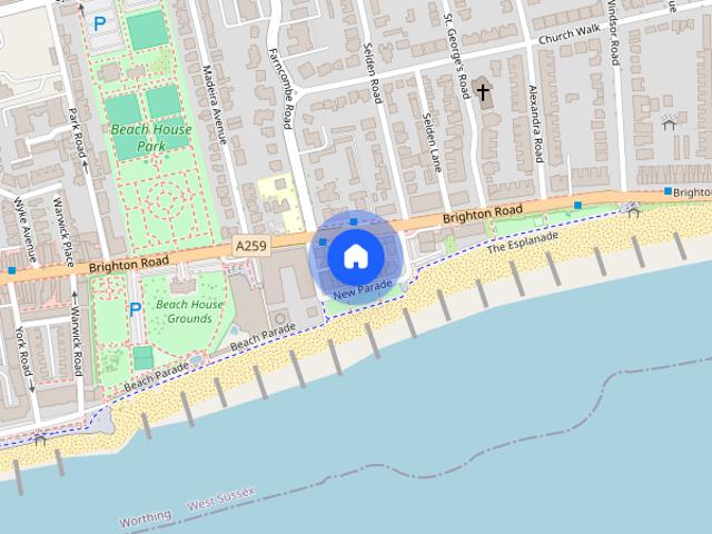 Apartment for rent in Worthing, West Sussex