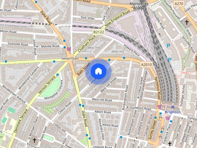 Townhouse for rent in Round Hill, Brighton & Hove