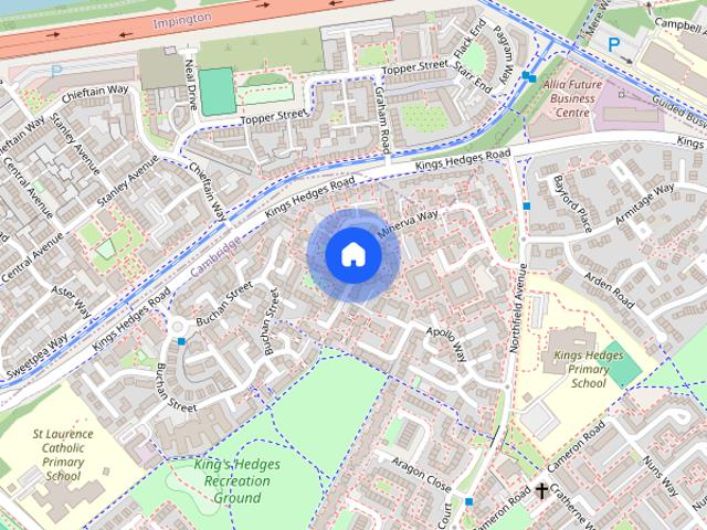 Apartment for rent in Chesterton, Arbury