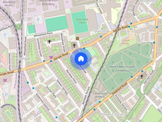 Apartment for rent in Tynecastle, Gorgie