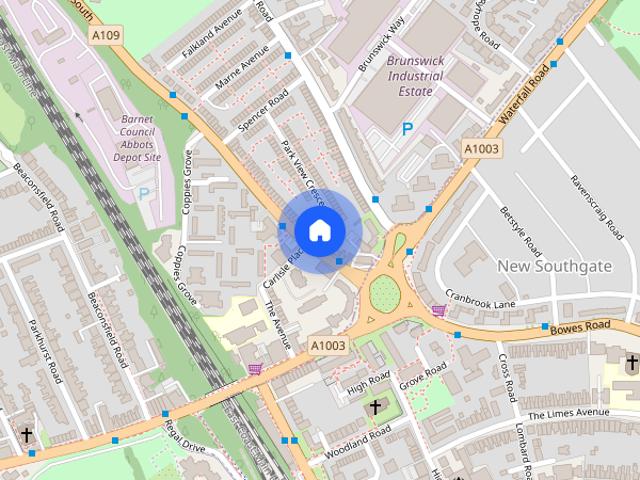 Apartment for rent in Brunswick Park, Greater London