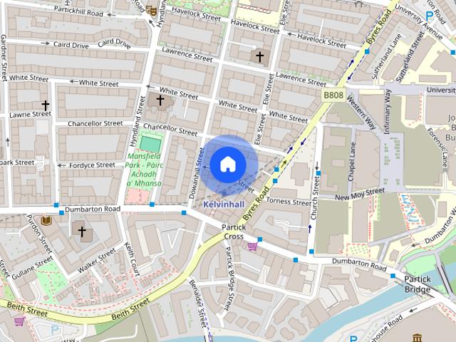 Apartment for rent in Partickhill, Glasgow