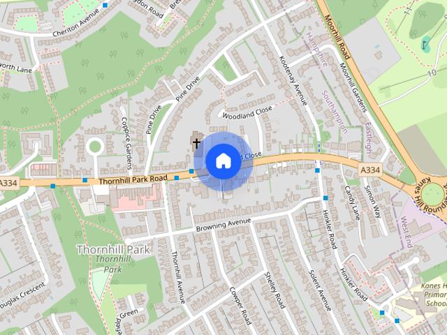 Apartment for rent in Thornhill Park, City Of Southampton