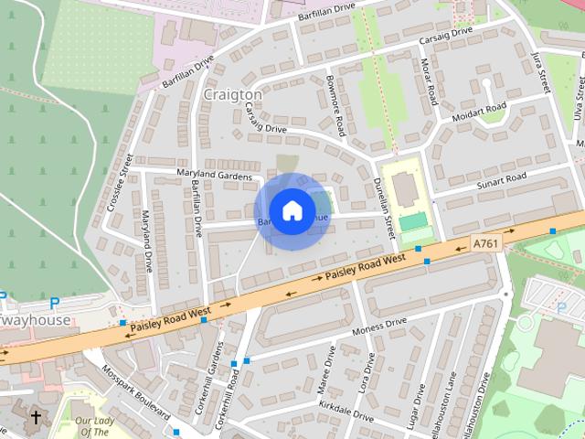 Apartment for rent in Craigton, Scotland