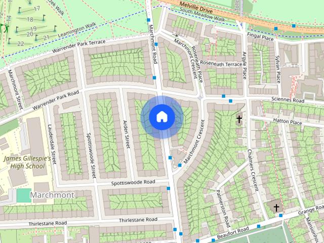 Apartment for rent in Marchmont, Scotland