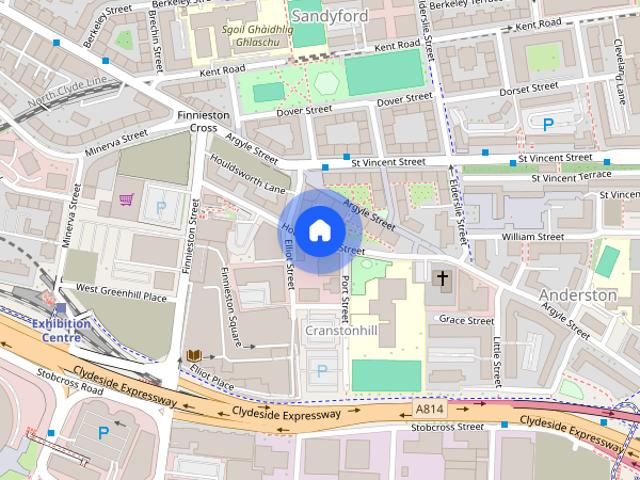Apartment for rent in Anderston, Scotland