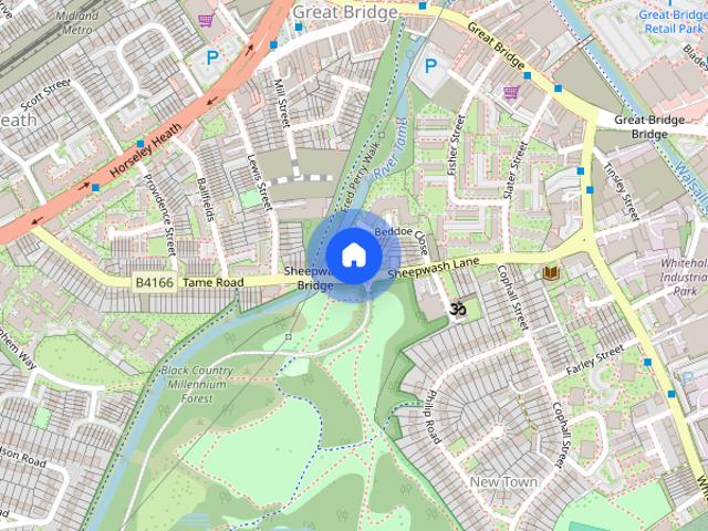 Apartment for rent in Wednesbury, Sandwell