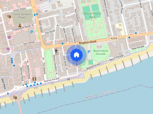 Apartment for rent in Worthing, West Sussex