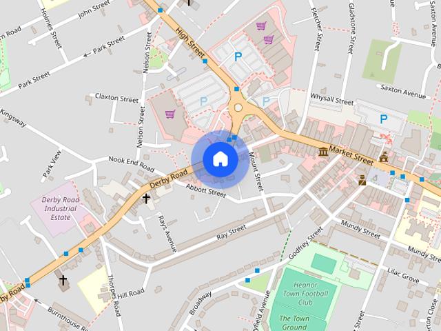 Apartment for rent in Heanor and Loscoe CP, Kedleston