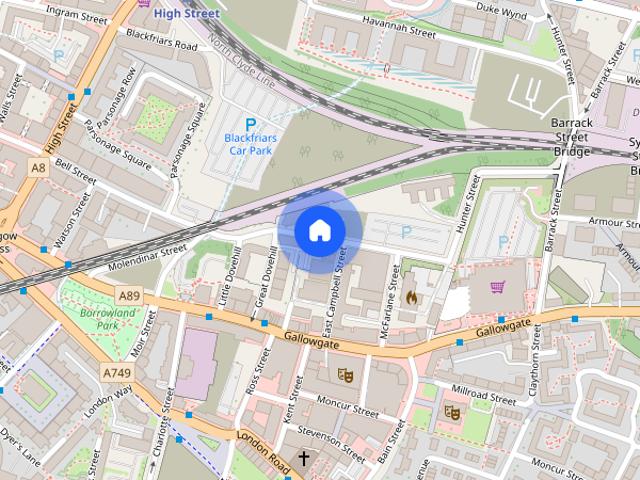 Apartment for rent in Calton, Scotland