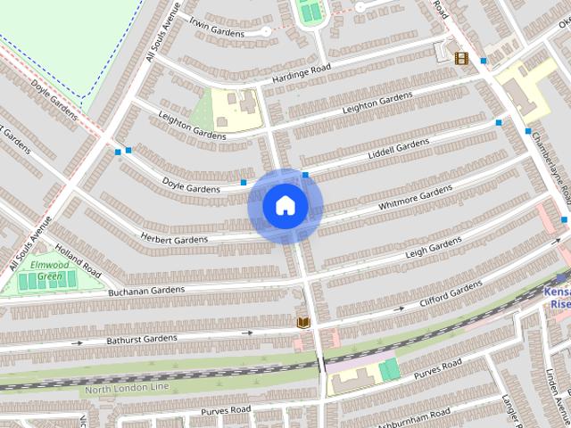 Apartment for rent in Brondesbury, Greater London