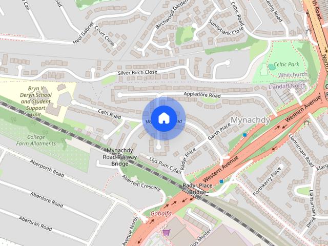 Apartment for rent in Mynachdy, Cardiff