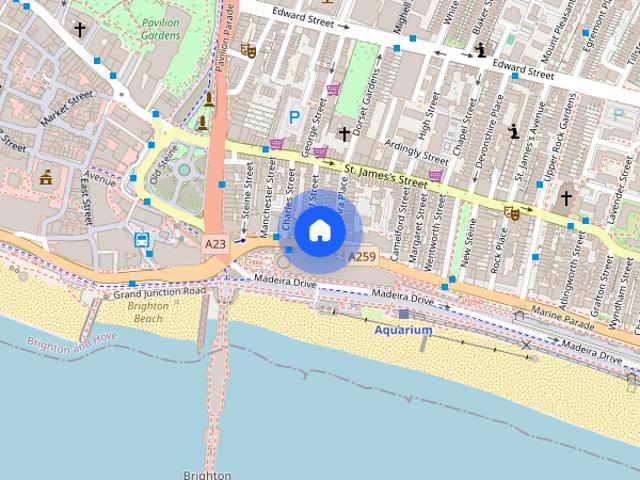 Townhouse for rent in Kemptown, Brighton & Hove