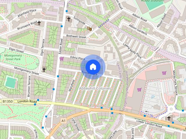 Apartment for rent in Hillside, Leith