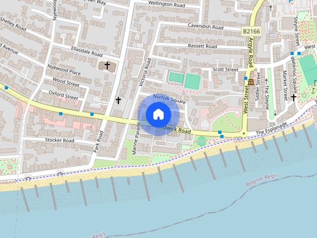 Apartment for rent in Bognor Regis, Arun