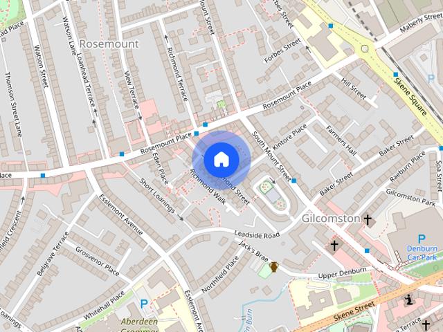 Apartment for rent in Gilcomston, Ballindoch