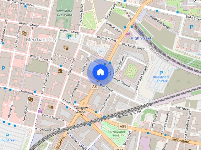 Room for rent in Merchant City, Glasgow