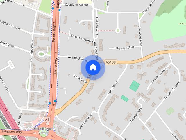 Apartment for rent in The Hale, Mill Hill