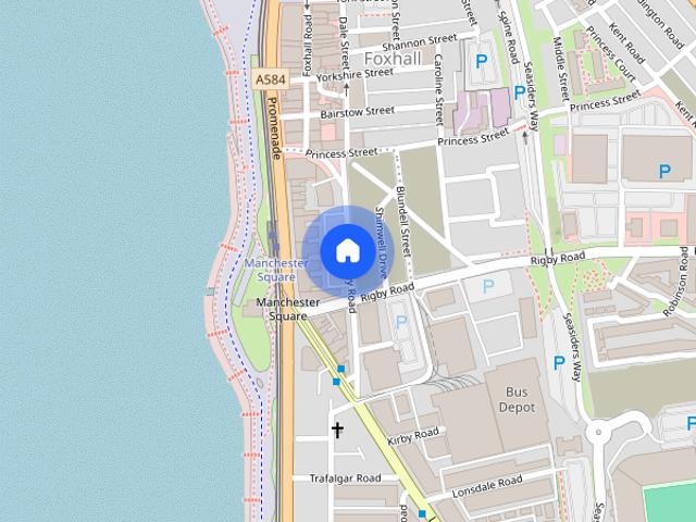 Apartment for rent in Foxhall, Blackpool