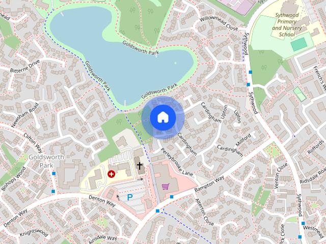 Apartment for rent in Goldsworth Park, Woking