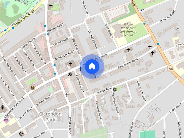 Apartment for rent in Clarendon Park, Leicester