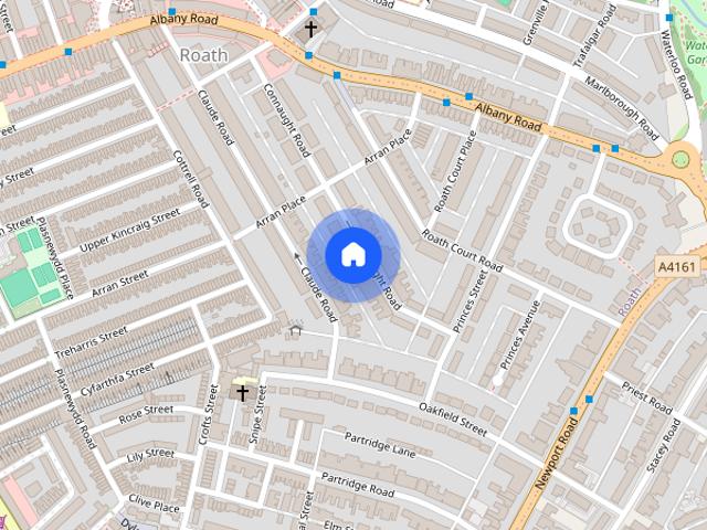 Room for rent in Plasnewydd, Falcon Lodge