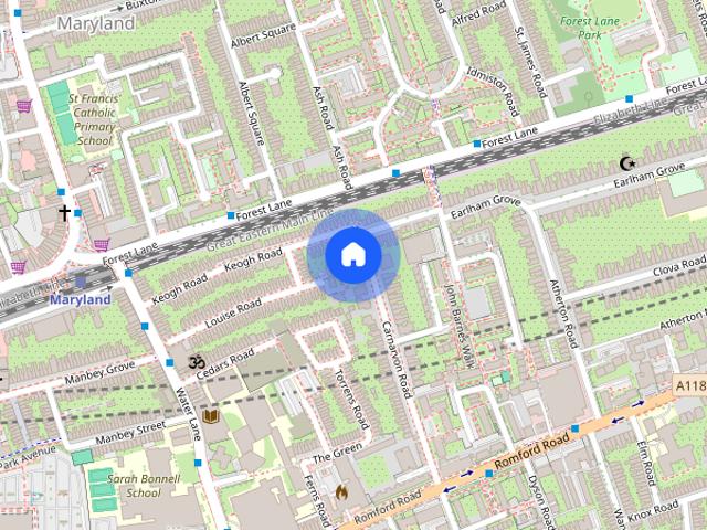 Room for rent in Maryland, Greater London