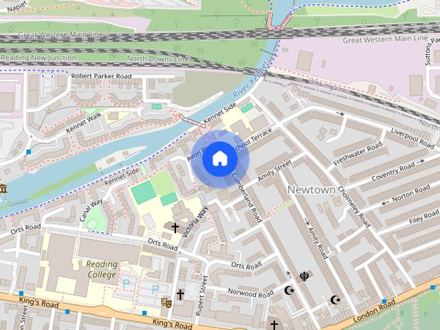 Room for rent in Newtown, Reading