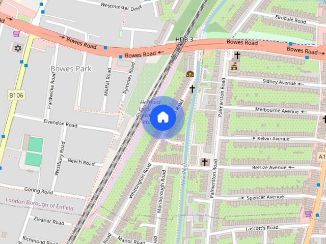 Room for rent in Palmers Green, Greater London