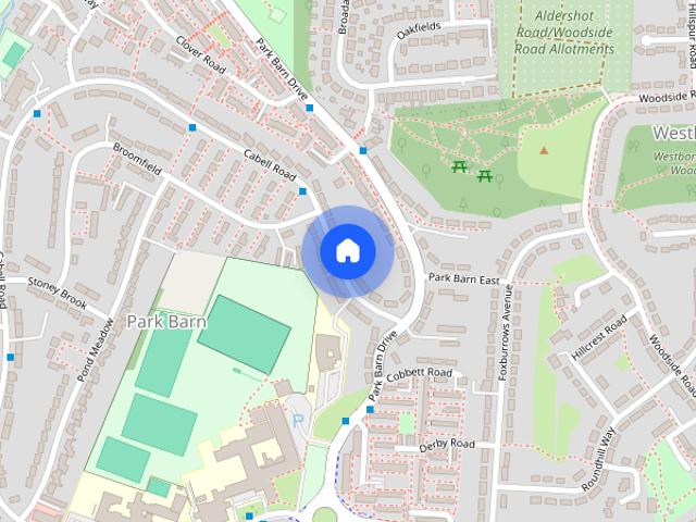 Room for rent in Westborough, Surrey