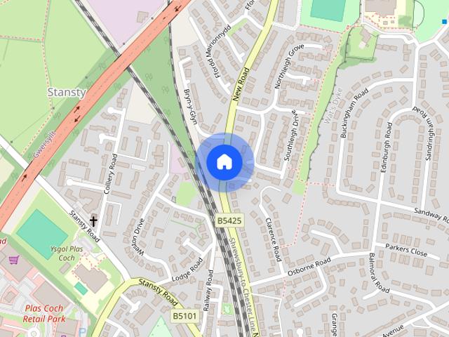 Room for rent in Wrexham, Wales